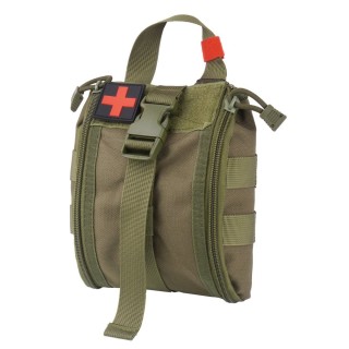 MFH Rip-Away Tactical Medical Pouch MOLLE OD Green 30630B
