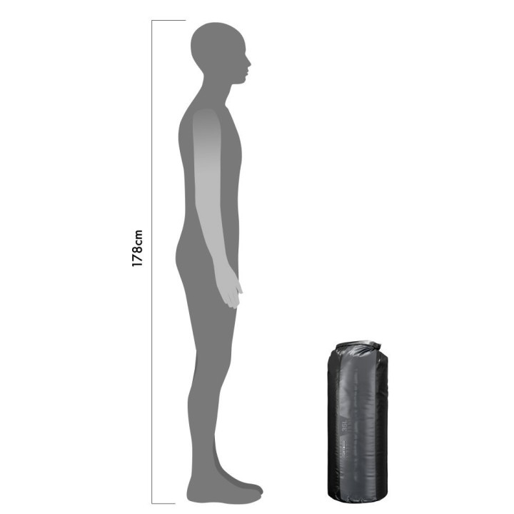 Ortlieb Dry Bag 35L Black-Slate | Waterproof Bag