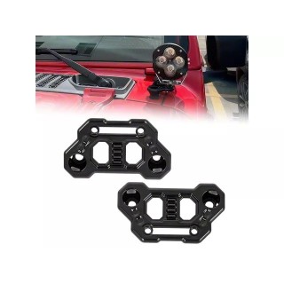 Jeep Wrangler JL/JLU/JT cowl light brackets A-Pillar