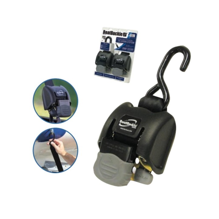self-retracting tie down strap 5 cm IMMI Boat Buckle - view 8