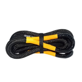 Kinetic Rope Black Mamba nylon66 28mm x 8m, MBL 16.5T, Polyurethane Loops Runic Gear
