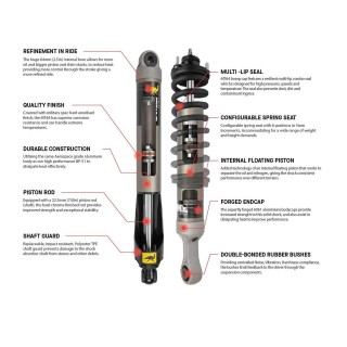 MT64 Shock Absorber Rear MT64601041 ARB - view 2