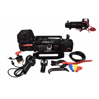 Presko Raptor 13500lbs Winch – Synthetic Rope | 12V | 6130 kg Pulling Capacity