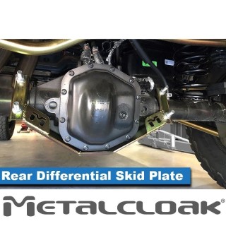 JL Wrangler M220 Rear Differential Skid Plate METALCLOAK - view 2