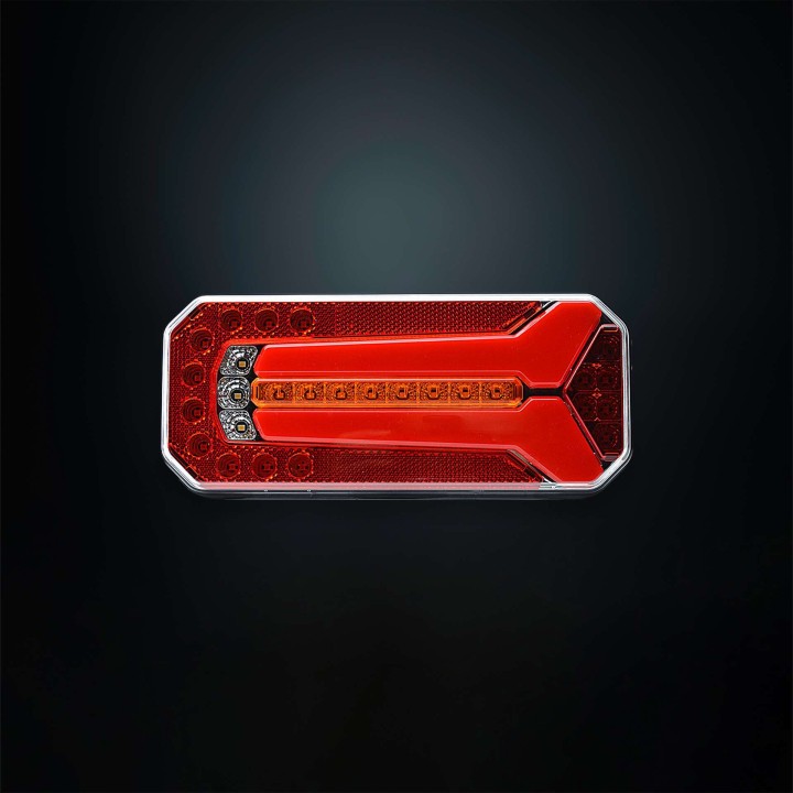 STRANDS 5 FUNC. TAILLIGHT UNIVERSAL RECTANGULAR - view 12