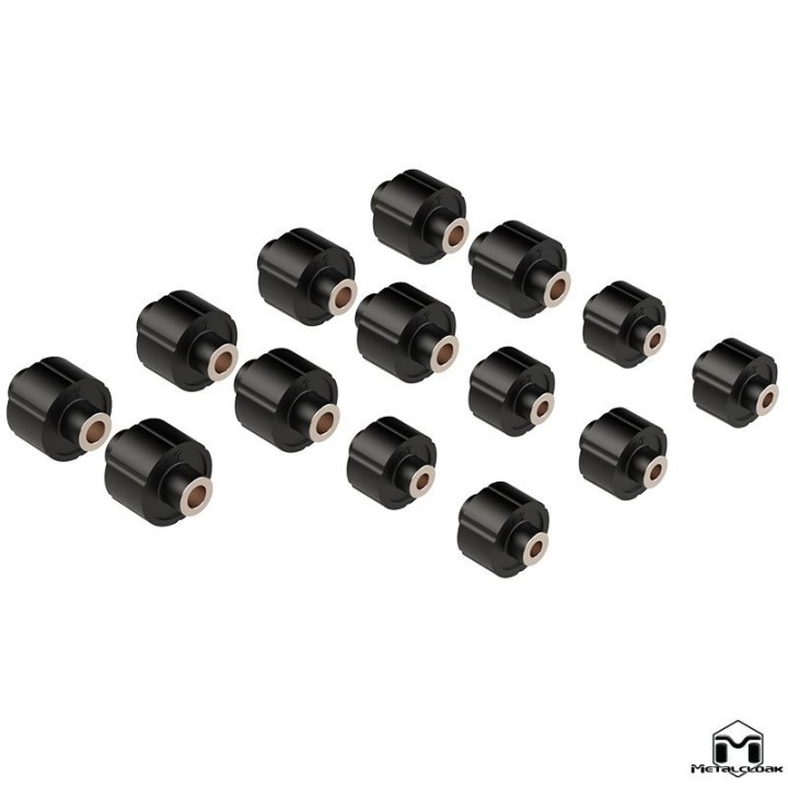 TJ/LJ Short Arm Duroflex Replacement Bushing Kit METALCLOAK