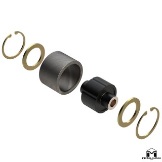 Duroflex Joint, 2" x 1/2" BH x 2 1/4" Housing METALCLOAK