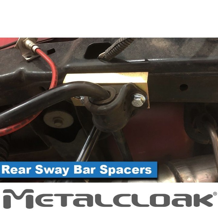 JK Wrangler, Rear Sway Bar Drop Spacer Kit METALCLOAK - view 2