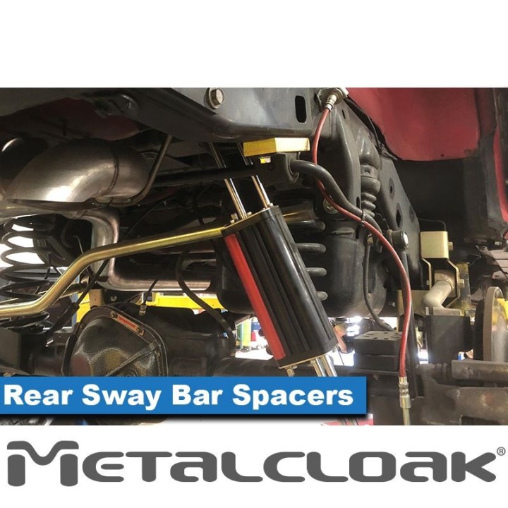 JK Wrangler, Rear Sway Bar Drop Spacer Kit METALCLOAK - view 3