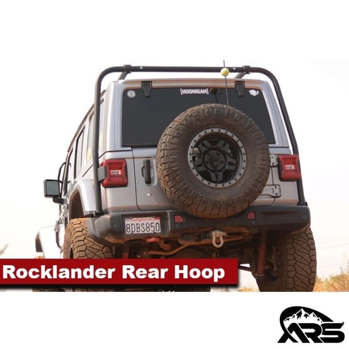 Rocklander Rear Hoop | JL Wrangler METALCLOAK - view 3