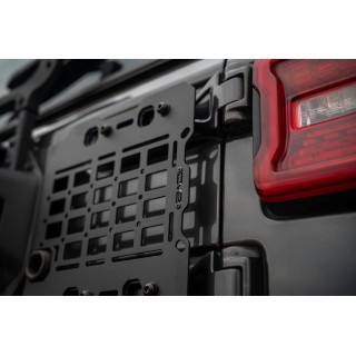 2018-2026 Jeep Wrangler JL Tailgate Reinforcement Molle Panel DV8 Offroad