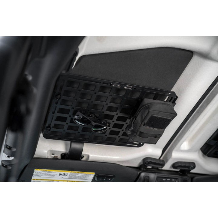 2018-2026 Jeep Wrangler JL Roof Mount for 15” x 12” Molle Panel DV8 Offroad - view 3