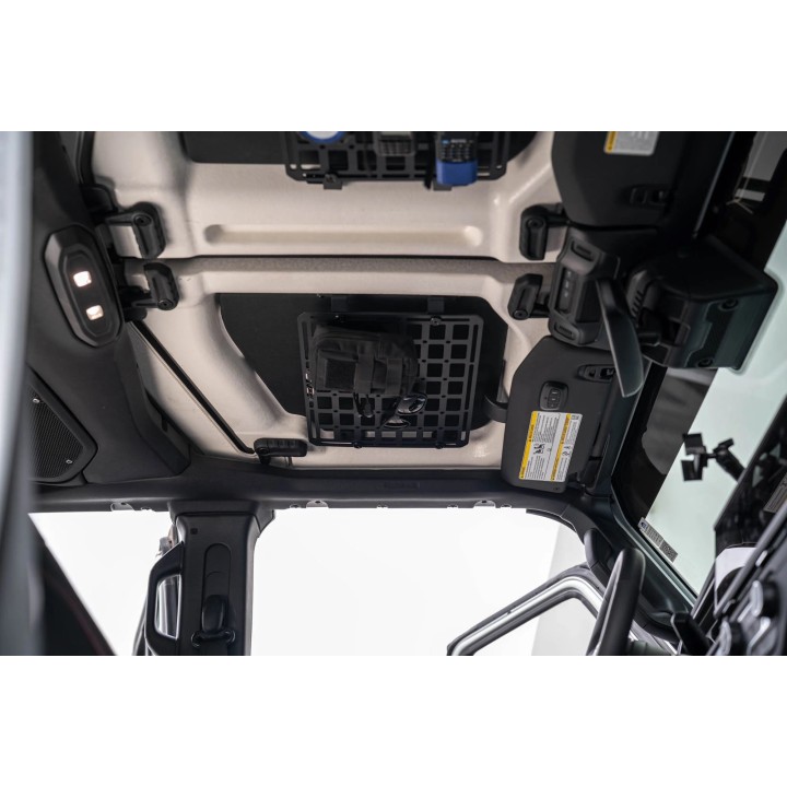 2018-2026 Jeep Wrangler JL Roof Mount for 15” x 12” Molle Panel DV8 Offroad - view 4