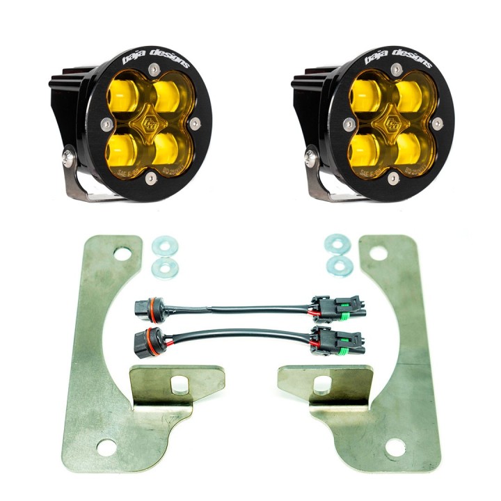 Baja Designs SAE Amber LED Fog Lights for Jeep JL JT