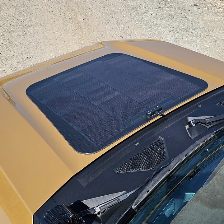 Cascadia 4x4 CHF158 Hood Solar Panel — Land Cruiser, Tacoma, Tundra, 4Runner, Lexus LX/GX, Nissan Frontier and Xterra - view 2