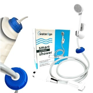 Water2go portable camping shower