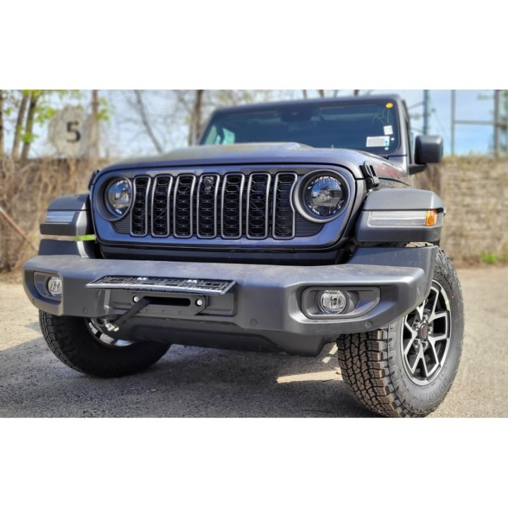Jeep Wrangler JL  2023 - płyta montażowa wyciągarki HD pod zderzak EU