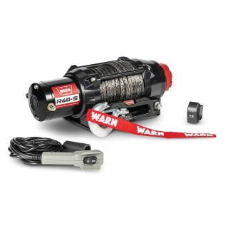 WARN R60-S 6000 lb Synthetic Rope Winch