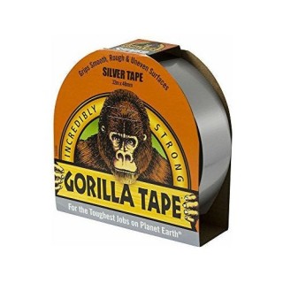 GRAY GORILLA FABRIC REPAIR TAPE 32M 48MM STRONG