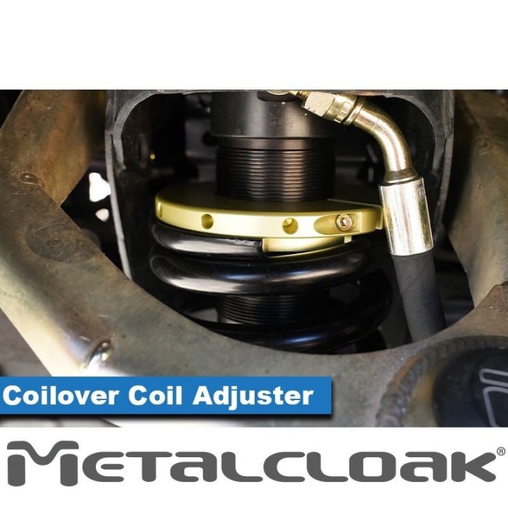 MetalCloak RockSport BLACK Coilovers for Bronco 6G