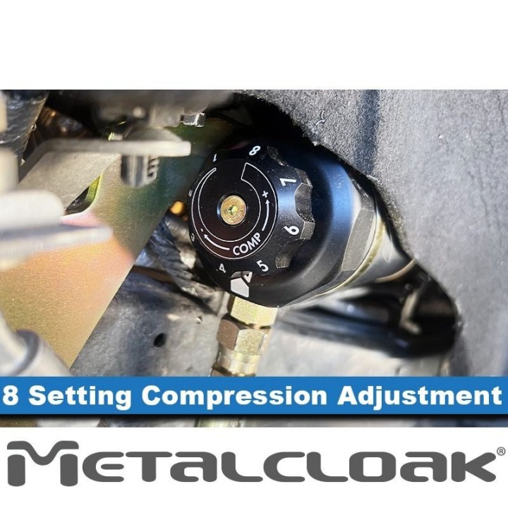 MetalCloak RockSport BLACK Coilovers for Bronco 6G
