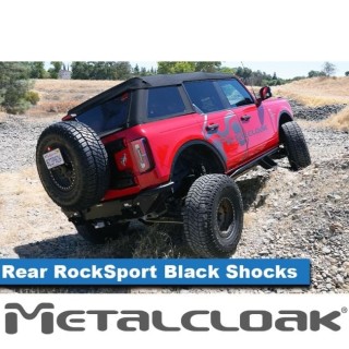 MetalCloak RockSport BLACK 2.5–4" Rear Bronco 6G