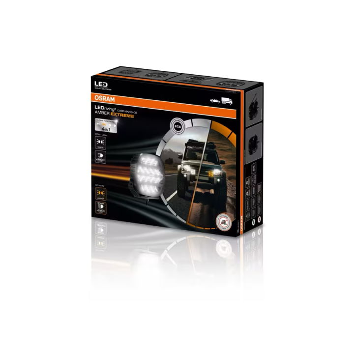 OSRAM Cube MX230-CB Amber – 9″ Combo LED Driving Light