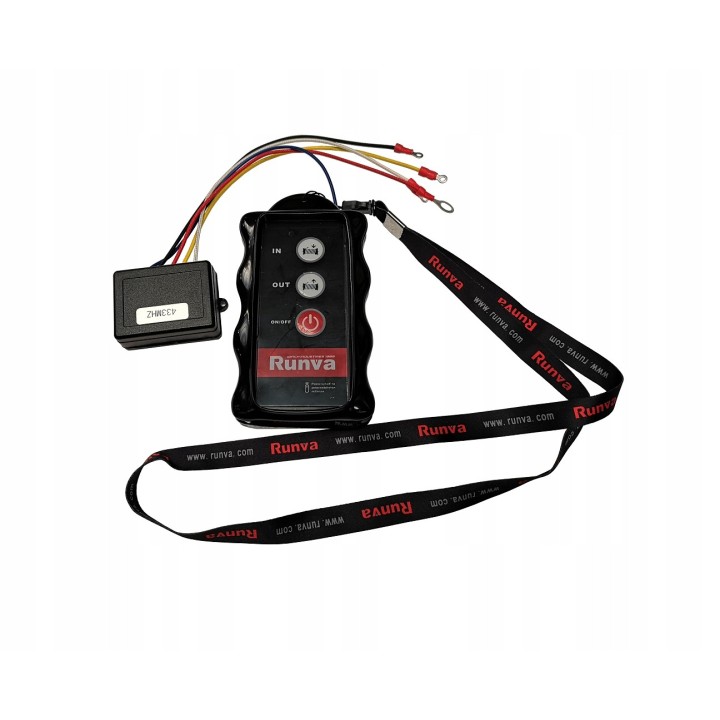 Runva WSE3+WSR4 – Wireless Winch Control 12/24 V, 433 MHz