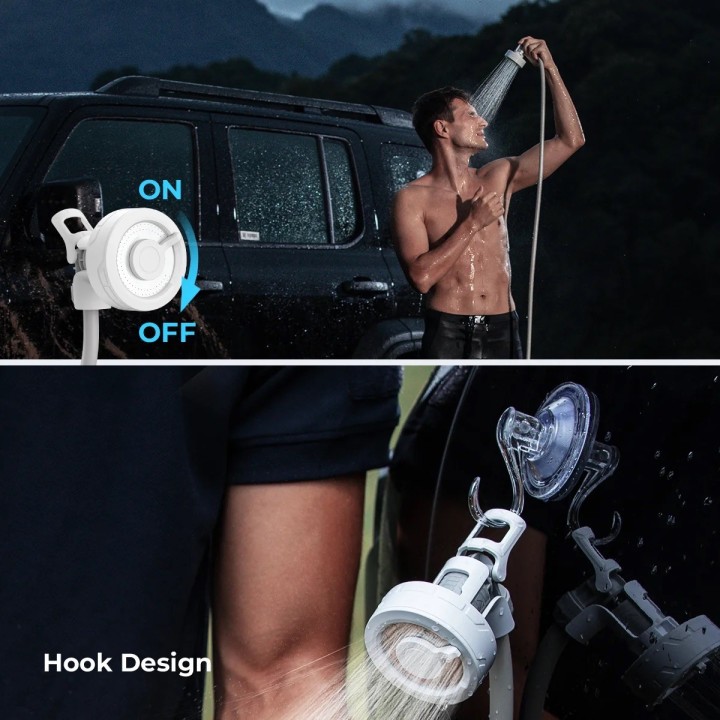 Flextail MAX SHOWER – portable camping shower 3.0 L/min - view 8