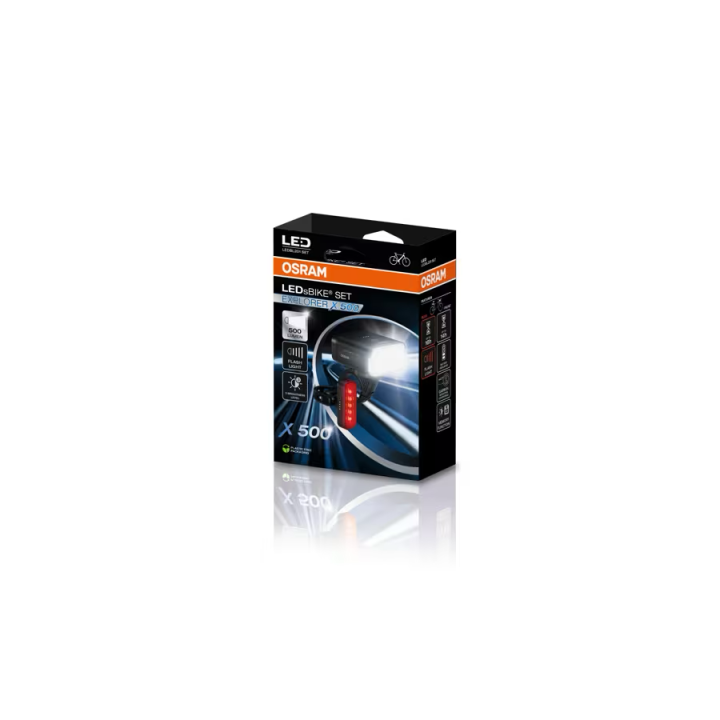 OSRAM LEDsBIKE EXPLORER X 500 SET – bike light set 500 lm
