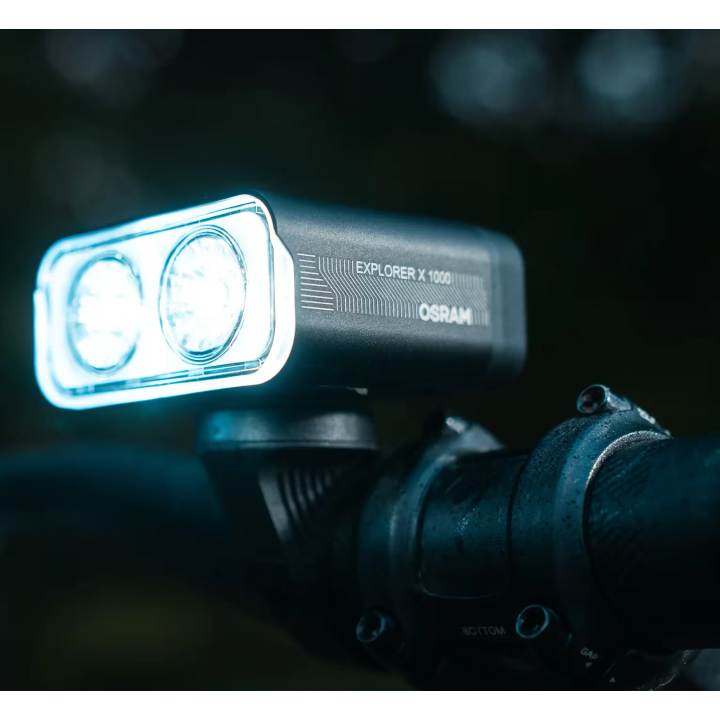 OSRAM LEDsBIKE EXPLORER X 1000 SET – 1000 lm bike lights