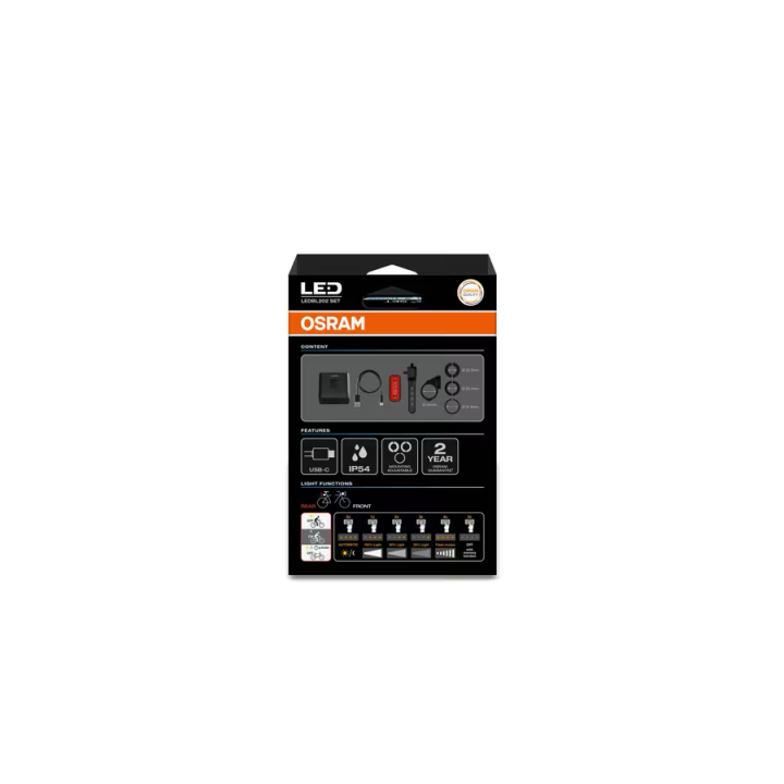 OSRAM LEDsBIKE EXPLORER X 1000 SET – 1000 lm bike lights