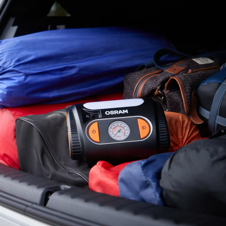 OSRAM TYREinflate 2110 – 12 V tyre inflator with LED