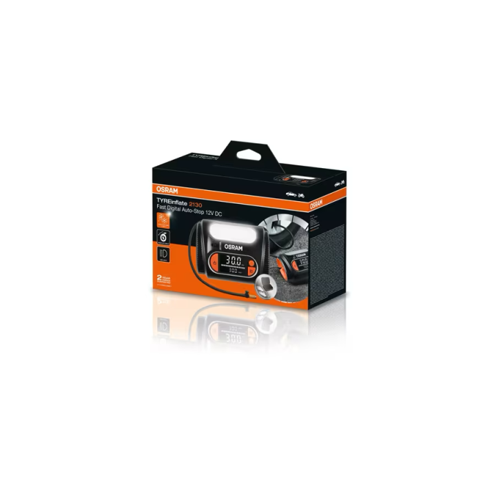 OSRAM TYREinflate 2130 – 12V Tyre Inflator Auto-Stop