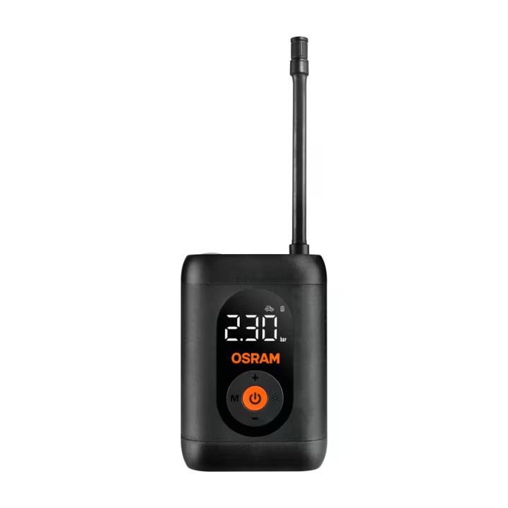OSRAM TYREinflate 1600 ESSENTIAL – cordless digital tyre inflator, USB-C, 7 bar