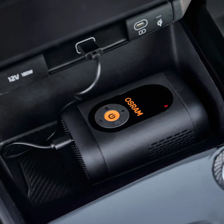 OSRAM TYREinflate 1600 ESSENTIAL – cordless digital tyre inflator, USB-C, 7 bar