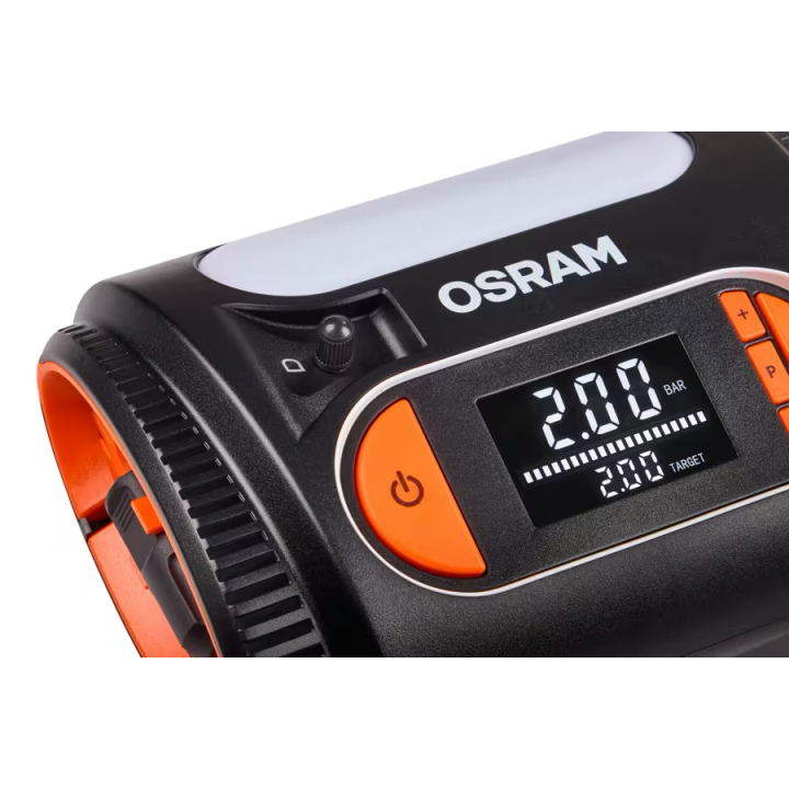 OSRAM TYREinflate 2120 – 12 V Tyre Inflator Auto-Stop