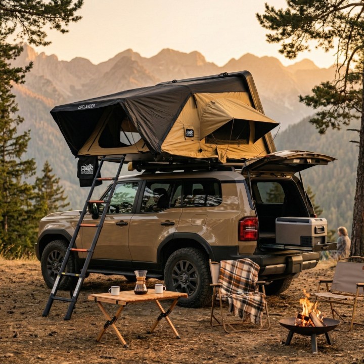 ROOFTOP TENT FOLD 4 SAND OFFLANDER - view 23