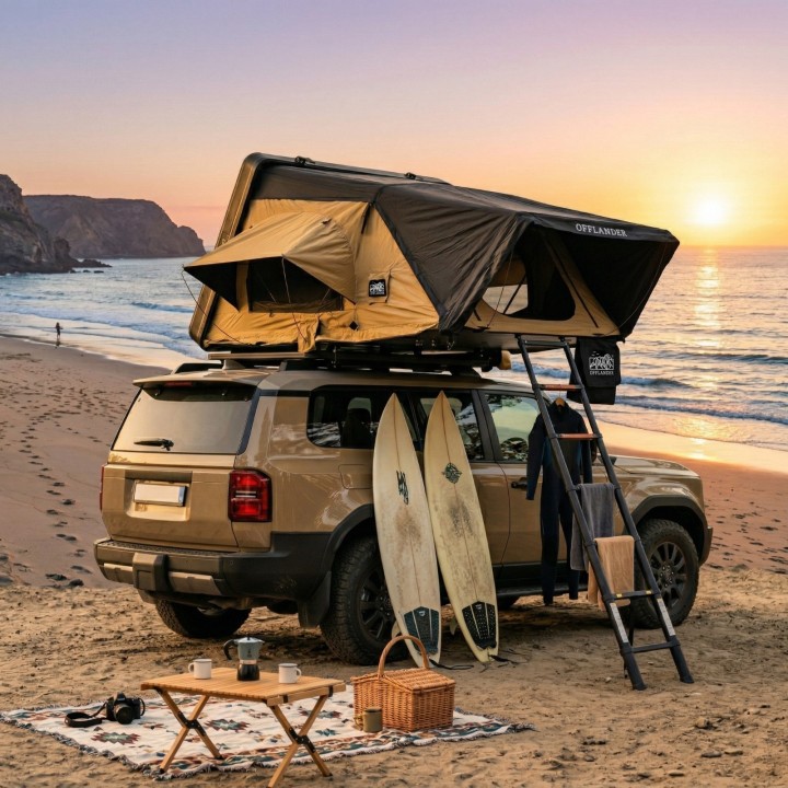 ROOFTOP TENT FOLD 4 SAND OFFLANDER - view 24