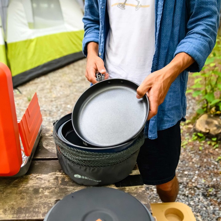 GSI Outdoors Bugaboo Ceramic Base Camper – Camping Cookset