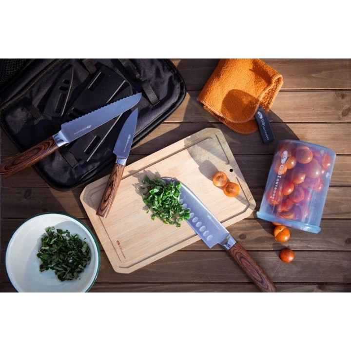 GSI Outdoors RAKAU – 3-Piece Camping Knife Set