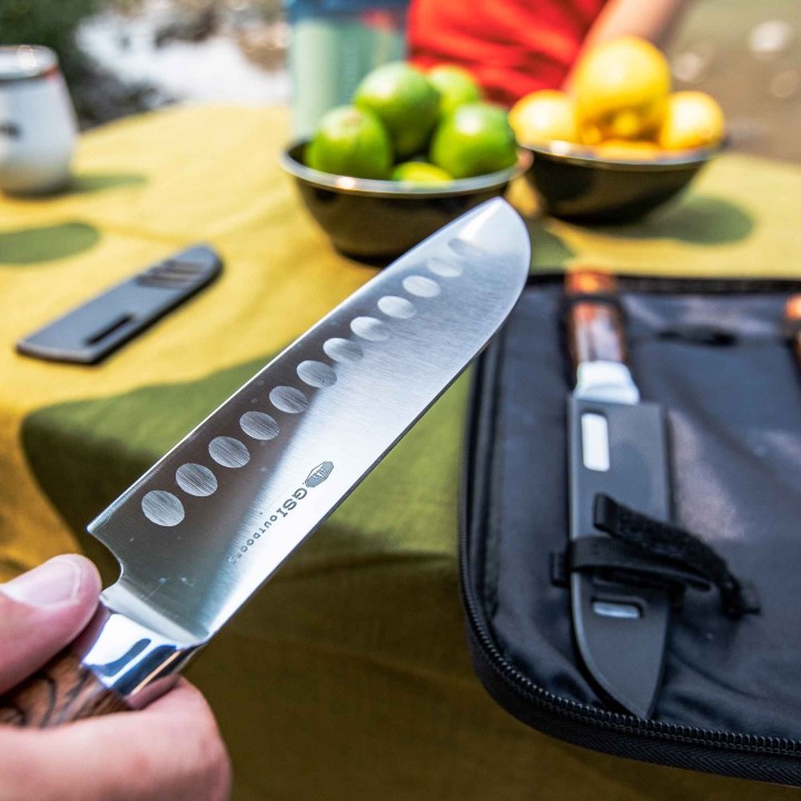 GSI Outdoors RAKAU – 3-Piece Camping Knife Set