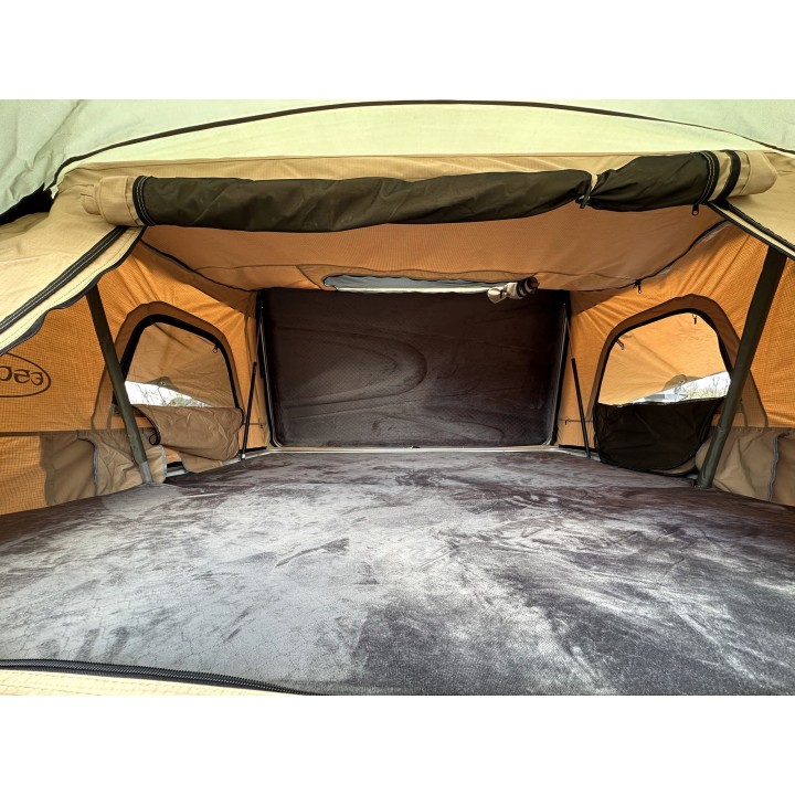 Escape VARIO 210 cm Roof Tent – grey, black lid | Szekla4x4