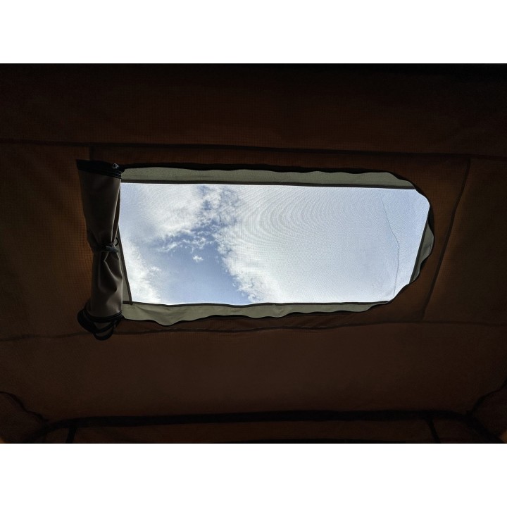 Escape VARIO 210 cm Roof Tent – grey, black lid | Szekla4x4