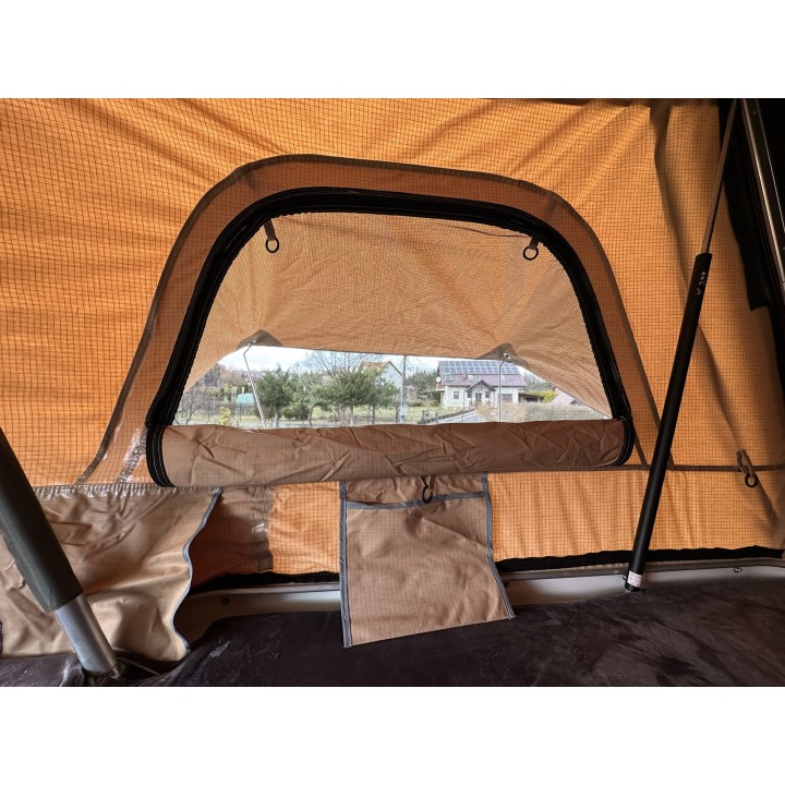 Escape VARIO 210 cm Roof Tent – grey, black lid | Szekla4x4