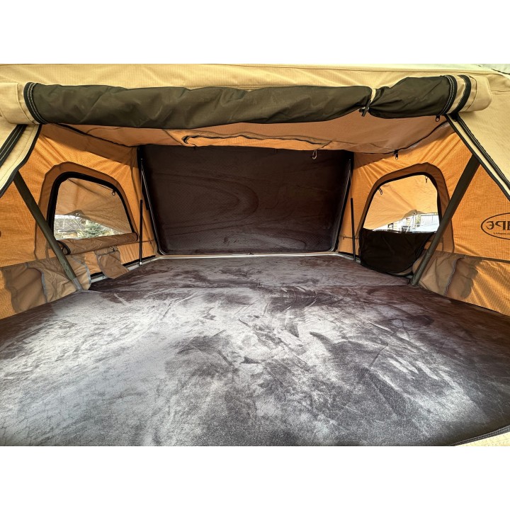 Escape VARIO 210 cm Roof Tent – grey, black lid | Szekla4x4