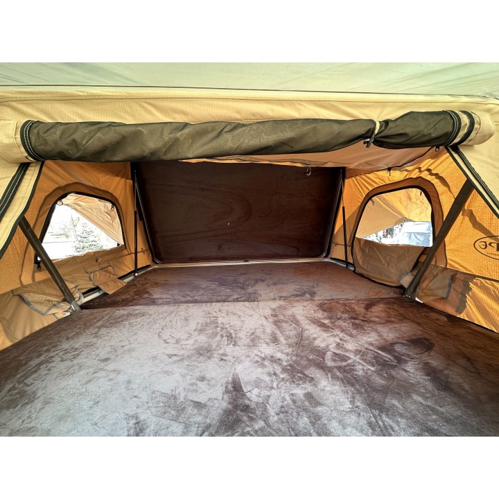 Escape VARIO 210 cm Roof Tent – grey, black lid | Szekla4x4