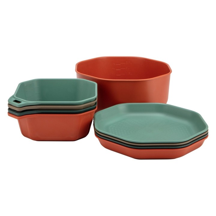 Gerber ComplEAT Tableware Set – 9-Piece Camping Set
