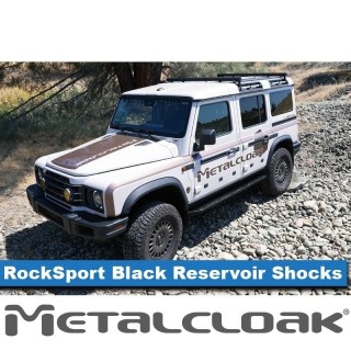 MetalCloak RockSport Black 2.5 – INEOS Grenadier Front Shocks