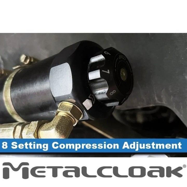 MetalCloak RockSport Black 2.5 – INEOS Grenadier Front Shocks